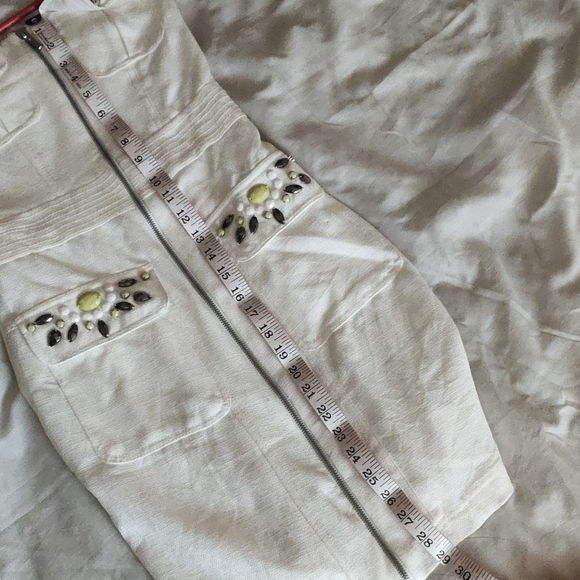 (khadi fabric) Front zip bodycon dress - Picture 9 of 9